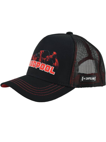 Capslab Capslab Marvel Deadpool Cap in Schwarz