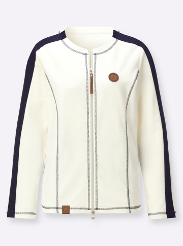 WITT WEIDEN Shirtjacke in ecru-marine