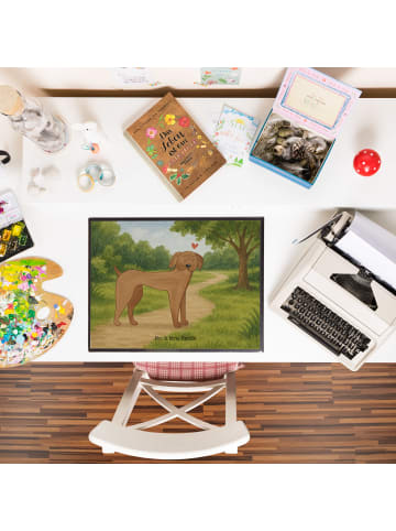 Mr. & Mrs. Panda schreibtischunterlage Hund Dogge Design ohne Sp... in Weiß