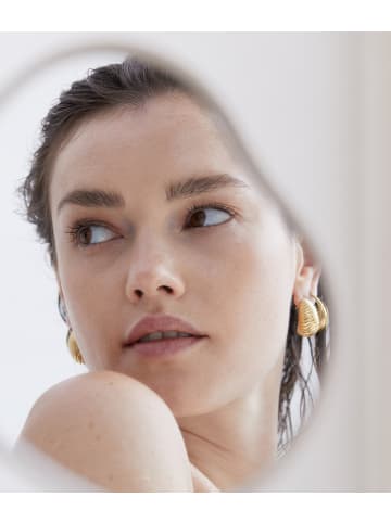 Echtzeit Ohrringe The Classy Drop in gold