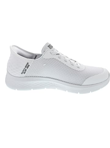 Skechers Slip-Ins:Go Walk Flex-Han Slipper Weiß