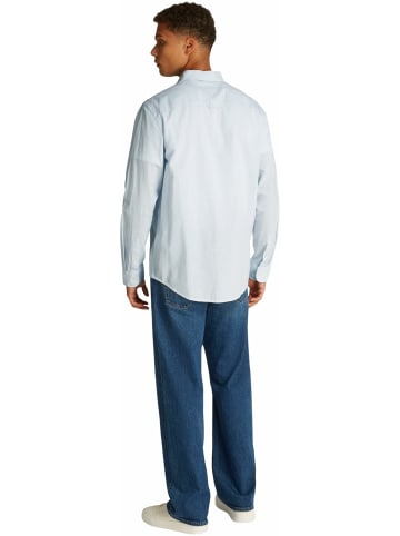 Tommy Hilfiger Langarm FreizeitHemd für Herren in blau