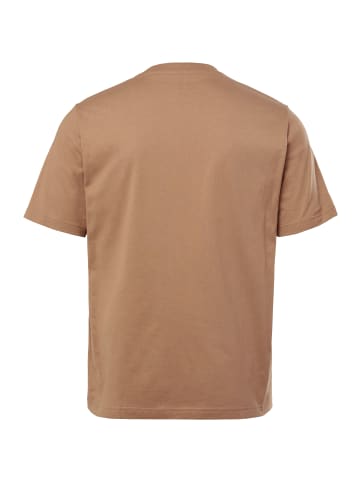 JP1880 Kurzarm T-Shirt in dunkelbeige
