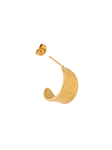 IZIA Women Hoop Earrings in Rose Gold