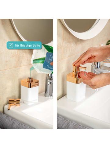 bremermann Badezimmer-Set 3-tlg. SAVONA Badezimmer-Zubehör-Set