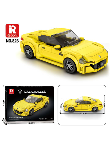 COFI 1453 Reobrix 823 Maserati GranTurismo 2024 Klemmbaustein Auto 384 Gelb in Gelb