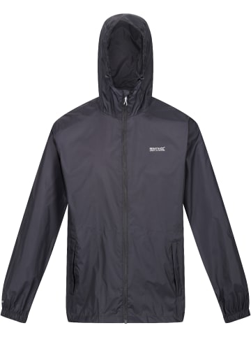 Regatta Regenjacke Pack It III in dunkelgrau