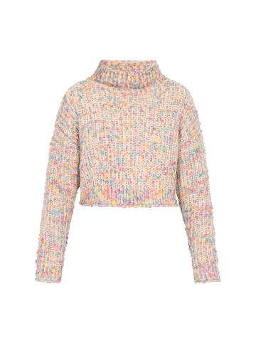 myMo Sweater in white multicolor