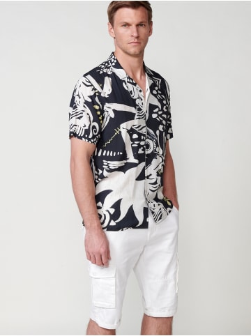 KOROSHI KurzÃ¤rmliges hemd. in SCHWARZ