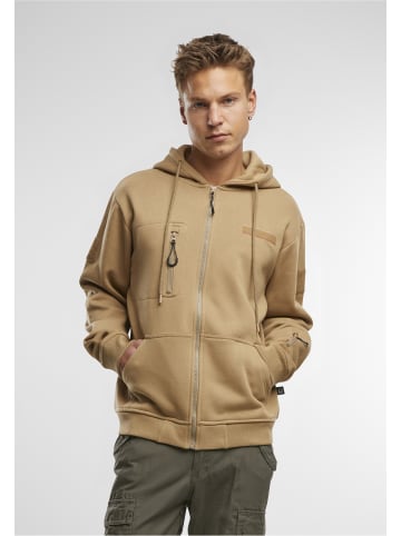 Brandit Sweat & Fleece - Hoodies Zipthrough in camel