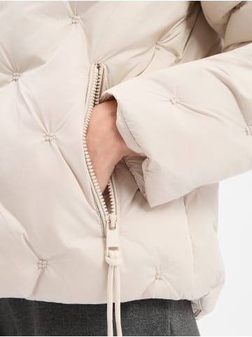 Lebek Puffer Jacke in kitt