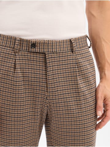 Finshley & Harding London Anzughose Hudson in braun beige - 0001