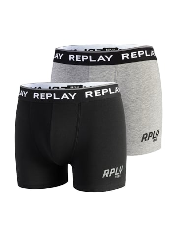 Replay Trunks 2er Pack in grau
