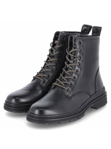 Tamaris Schnürstiefel in schwarz