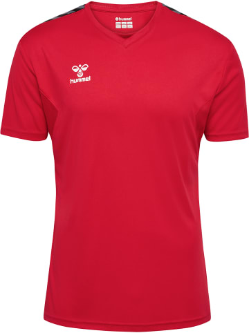 Hummel Hummel T-Shirt Hmlauthentic Multisport Herren Atmungsaktiv Schnelltrocknend in TRUE RED