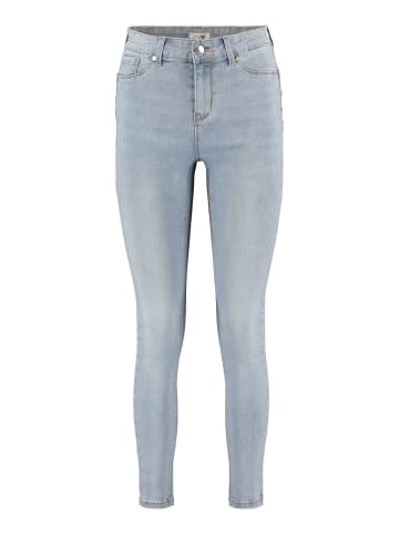 Hailys Jeans Damen Trendige Mid Waist Skinny in Blau