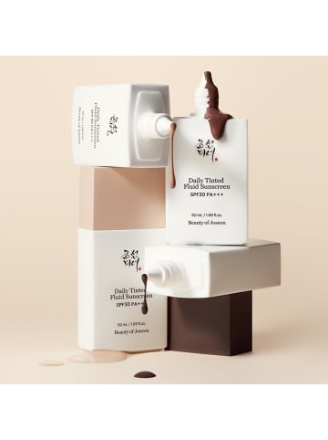 Beauty of Joseon Getönter Sonnenschutz Daily Tinted Fluid Sunscreen SPF30 LP100, 50 ml