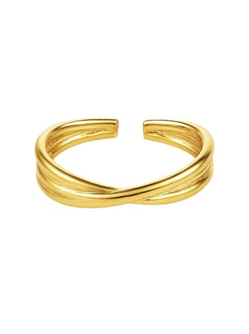 Steel_Art Fingerring Damen Freydis goldfarben in goldfarben