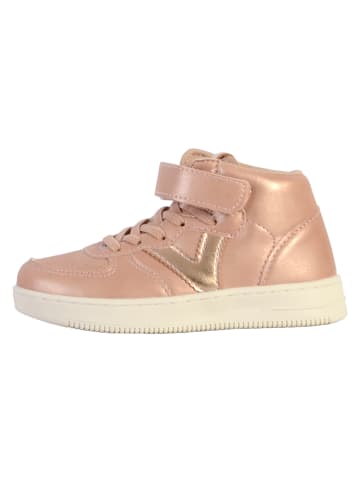 Victoria Sneaker mit Klettverschluss Hoch Kinder Beige
