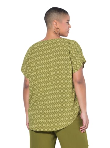 Studio Untold Bluse in oliv