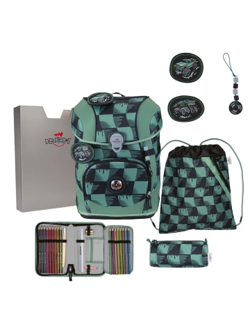 DerDieDas DerDieDas ErgoFlex Tiny Superflash Super Truck Schulranzenset 5-teilig