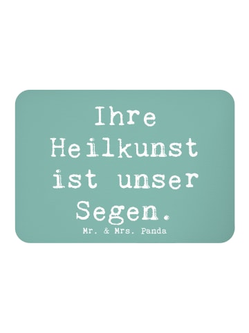 Mr. & Mrs. Panda magnet Spruch Arzt Segen mit Spruch in Meeresbrise