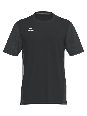 erima Unisex Erwachsene, Erwachsene T-Shirt in schwarz/weiss