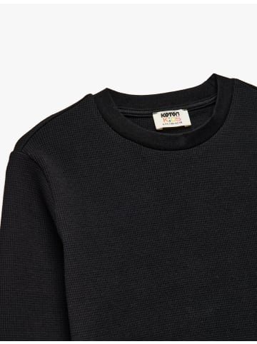 KOTON TSHIRT LS in Schwarz