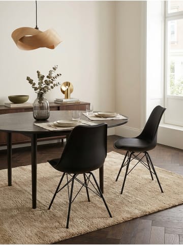 KADIMA DESIGN Esszimmerstuhl 2er Set Küchenstuhl Kunststoff Skandinavisches