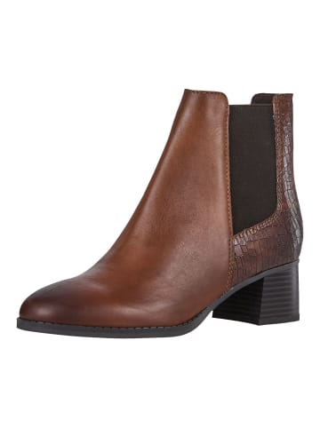 Marco Tozzi Chelsea Boot in COGNAC COMB