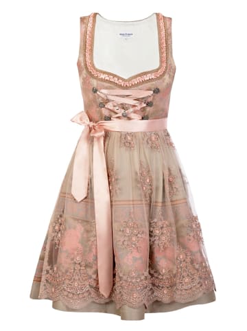 Edelnice Mini Dirndl 2-teilig Rosalie in rose