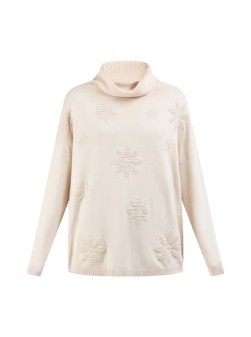 Usha Strick Pullover in Creme