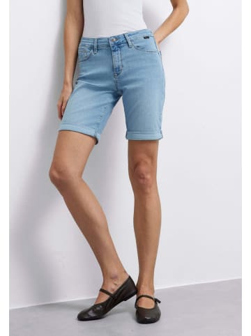 MAVI Jeansshorts Alexis in Lt Blue Gold