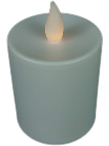 Novaliv LED Grablicht weiss 10 Stück Dauerbrenner LED Kerzen mit Batterien Gra in Weiß