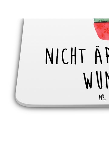 Mr. & Mrs. Panda Bierdeckel Kaktus Wut mit Spruch in Weiß