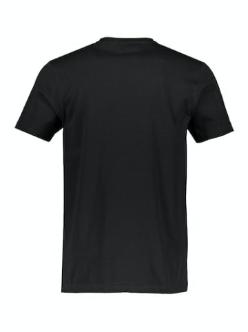 Lerros Rundhals T-Shirt für Herren in schwarz
