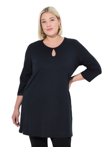Ulla Popken Longshirt in schwarz