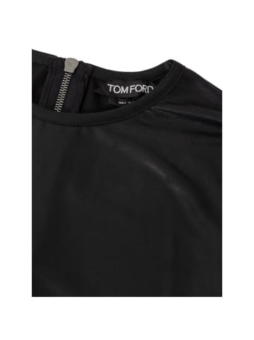 Tom Ford Schwarz Viskose Lang Ärmel T-Shirt