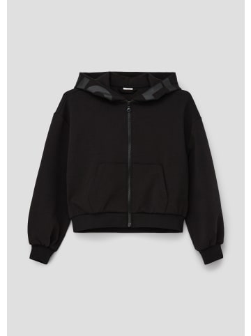 s.Oliver Sweatshirt langarm in Schwarz