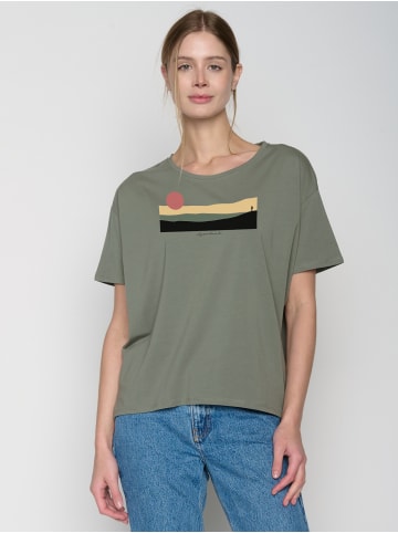 GreenBomb T-Shirt Nature Pathway in Oliv