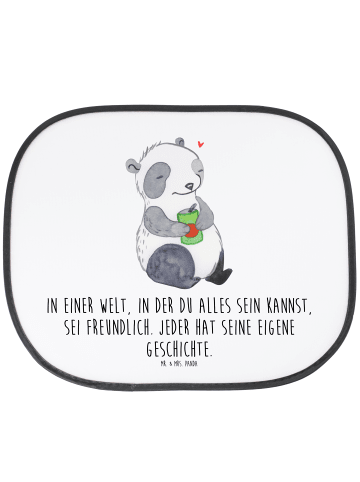 Mr. & Mrs. Panda Sonnenschutz Auto Panda Depression mit Spruch in Weiß