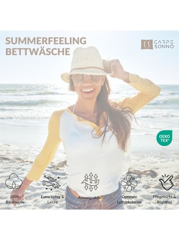 Carpe Sonno Seersucker Bettwäsche in Bunt