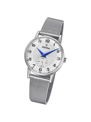 Festina Analog-Armbanduhr Festina Klassik silber klein (ca. 29mm)