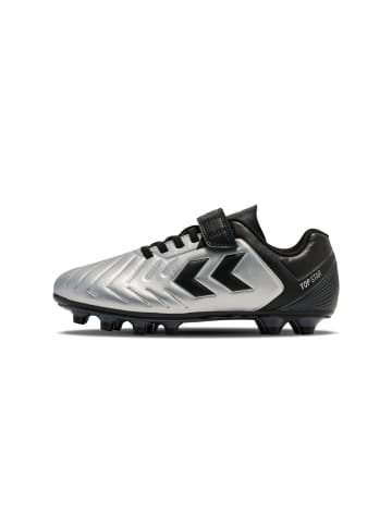 Hummel Klettverschluss Fußball Schuh Top Star Fußball Kinder in BLACK/SILVER