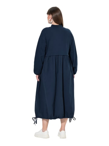 Ulla Popken Midikleid in marine