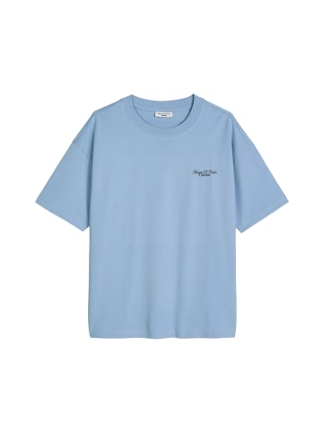 Marc O'Polo DENIM Logo-T-Shirt relaxed in Medium Blue 4840
