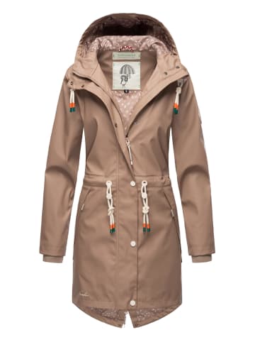 Navahoo Regenjacke Tropical Storm OO in Taupe