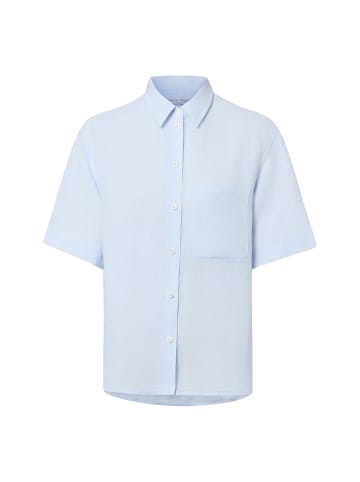 Marie Lund Bluse Ida in hellblau