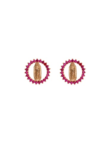faina Women Earrings in Rose Gold Pink