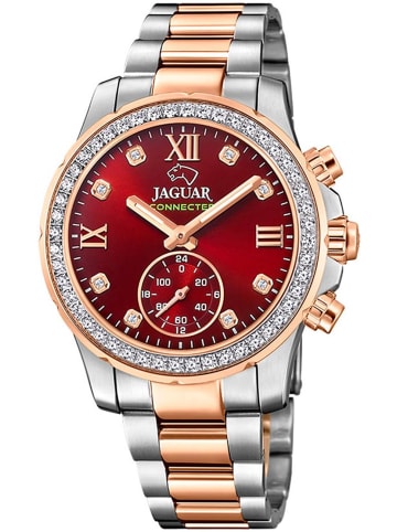 Jaguar Uhr in Rot